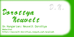 dorottya neuvelt business card